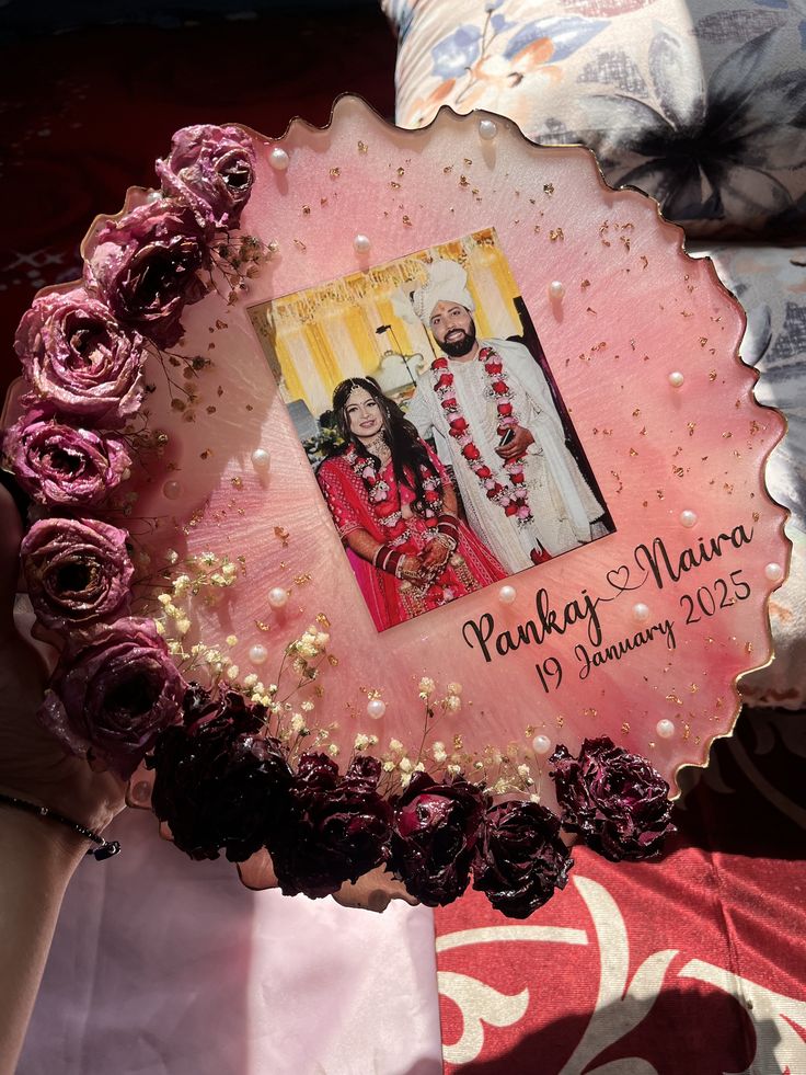 Wedding Resin Frame