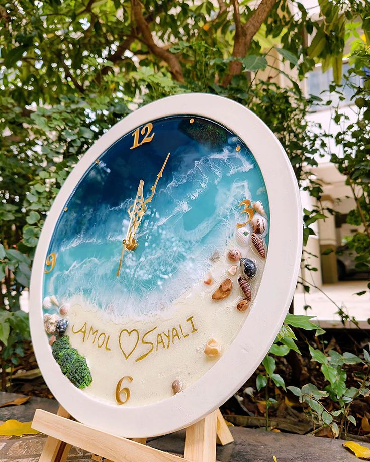 Resin Clay Painting