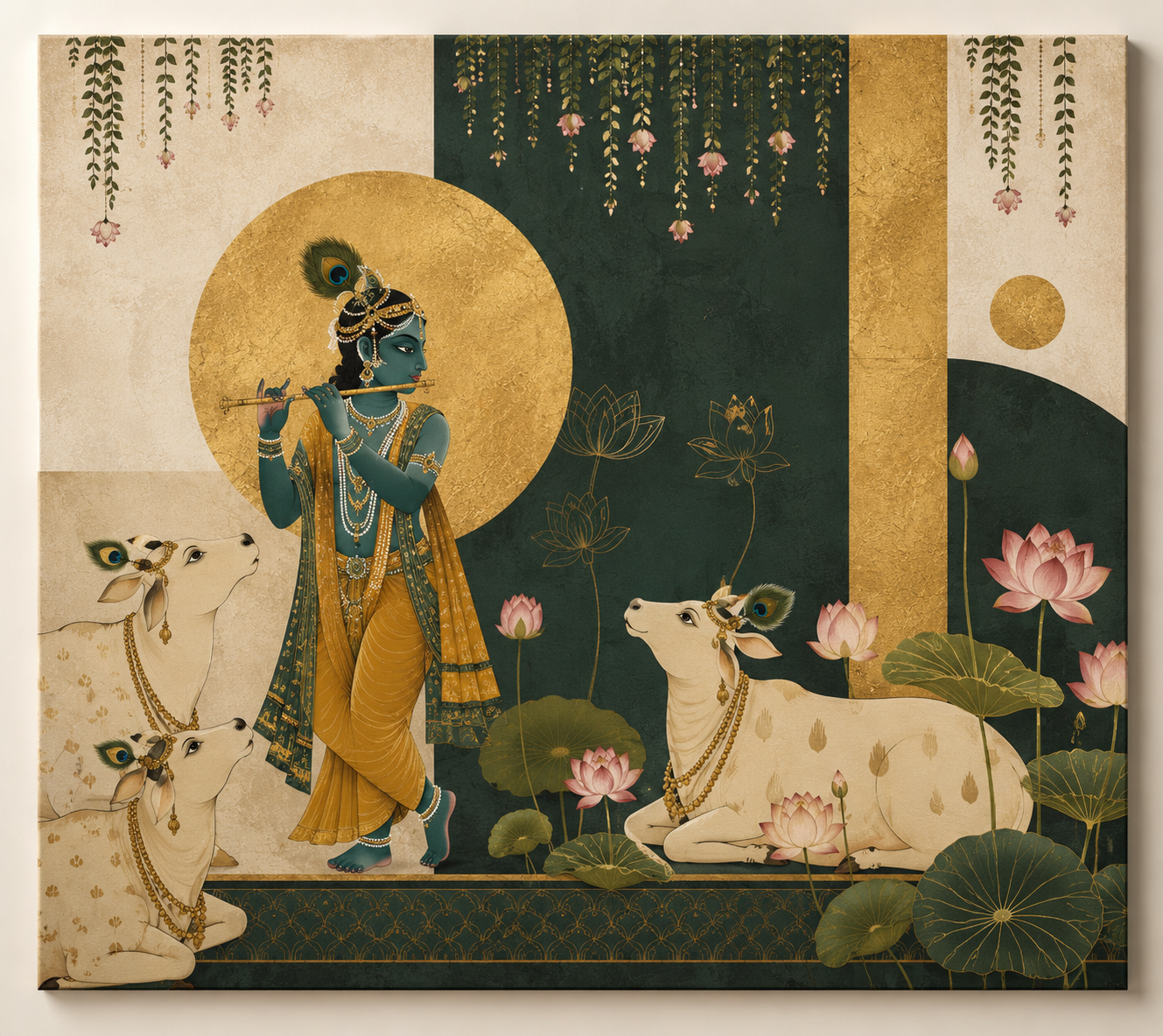 Modern Pichwai Canvas
