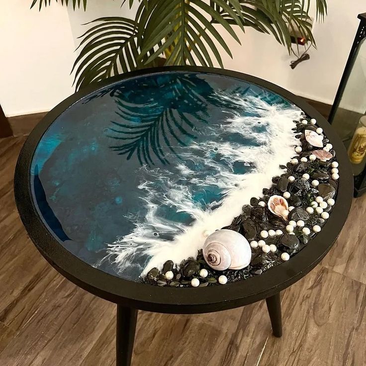 Ocean Resin Art