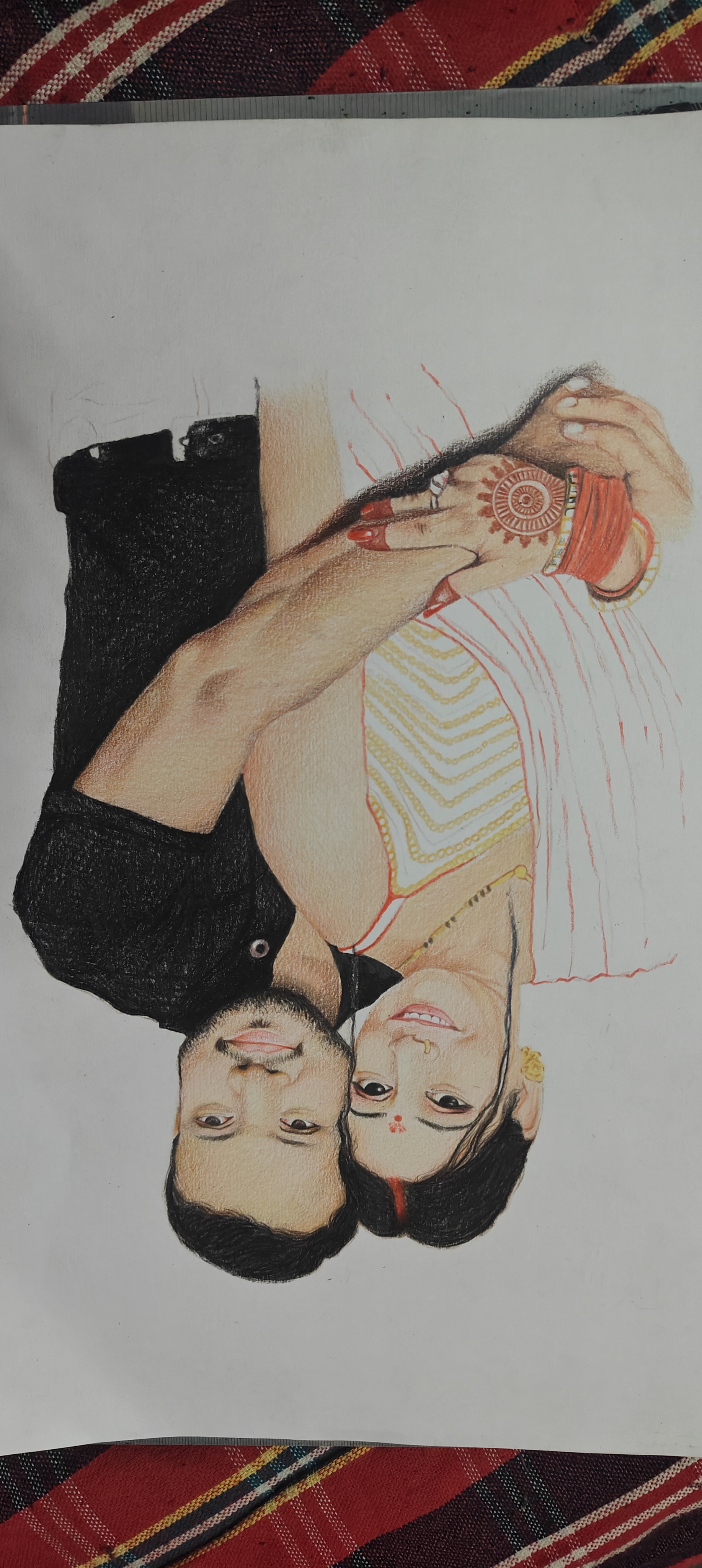 Couple Sketch Pencil