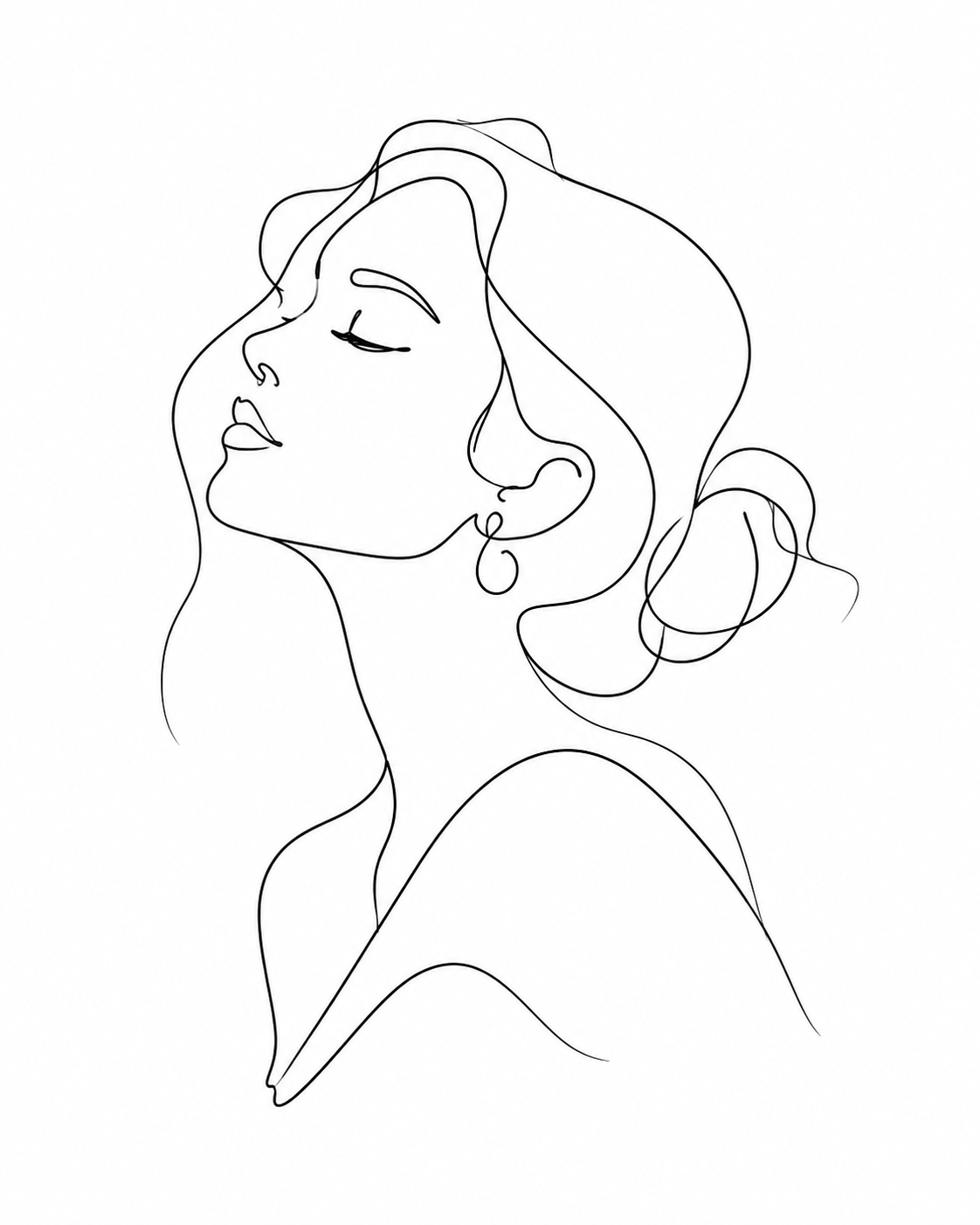 Minimal Line Art