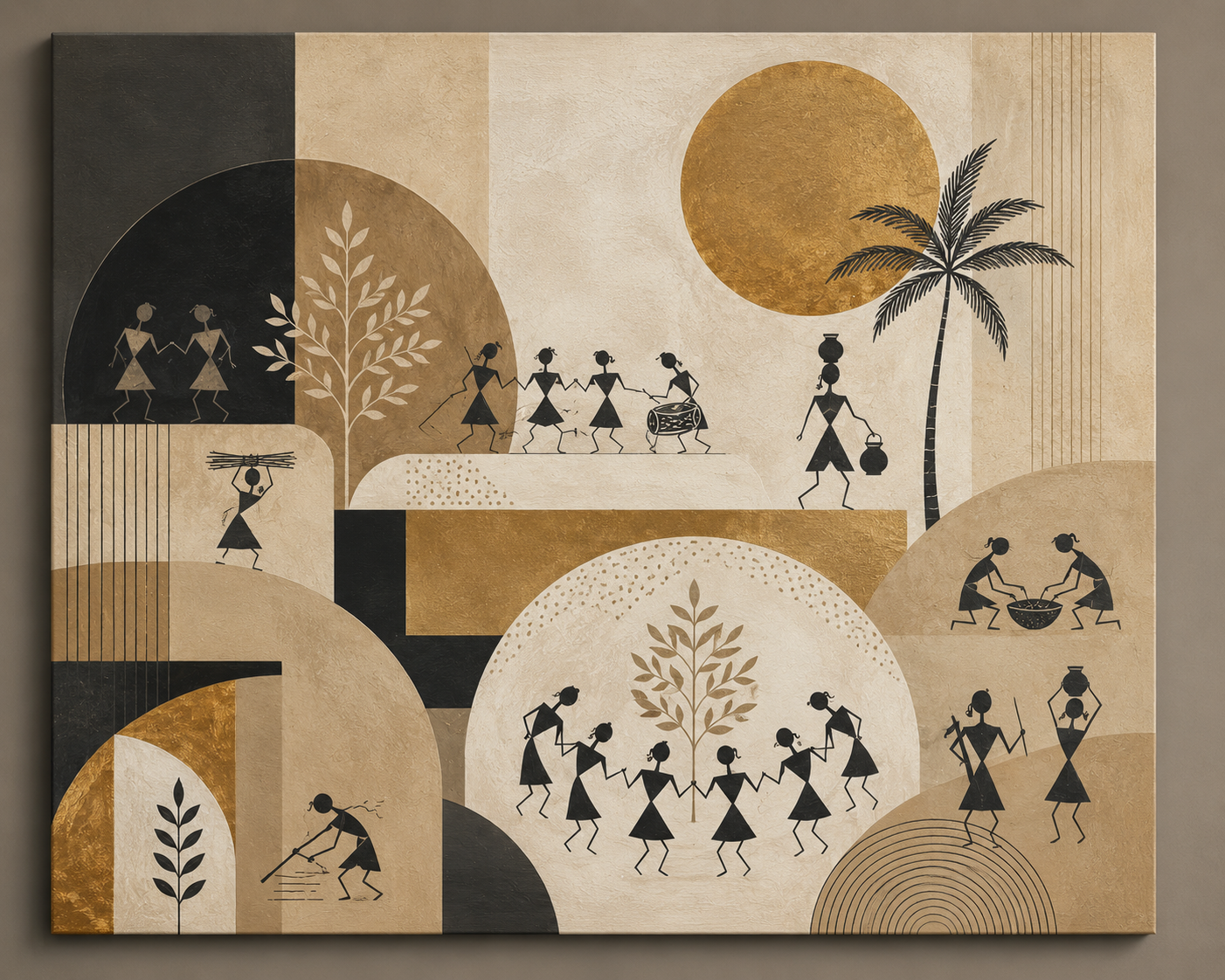 Modern Warli Painting